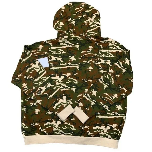 Sanctuary Men's Camo Pullover Hoodie Size XL
